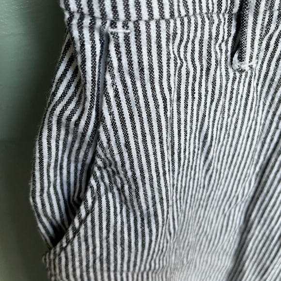 HOLLISTER Black/white Stripe Mini Sundress Sz Medium - Picture 4 of 10